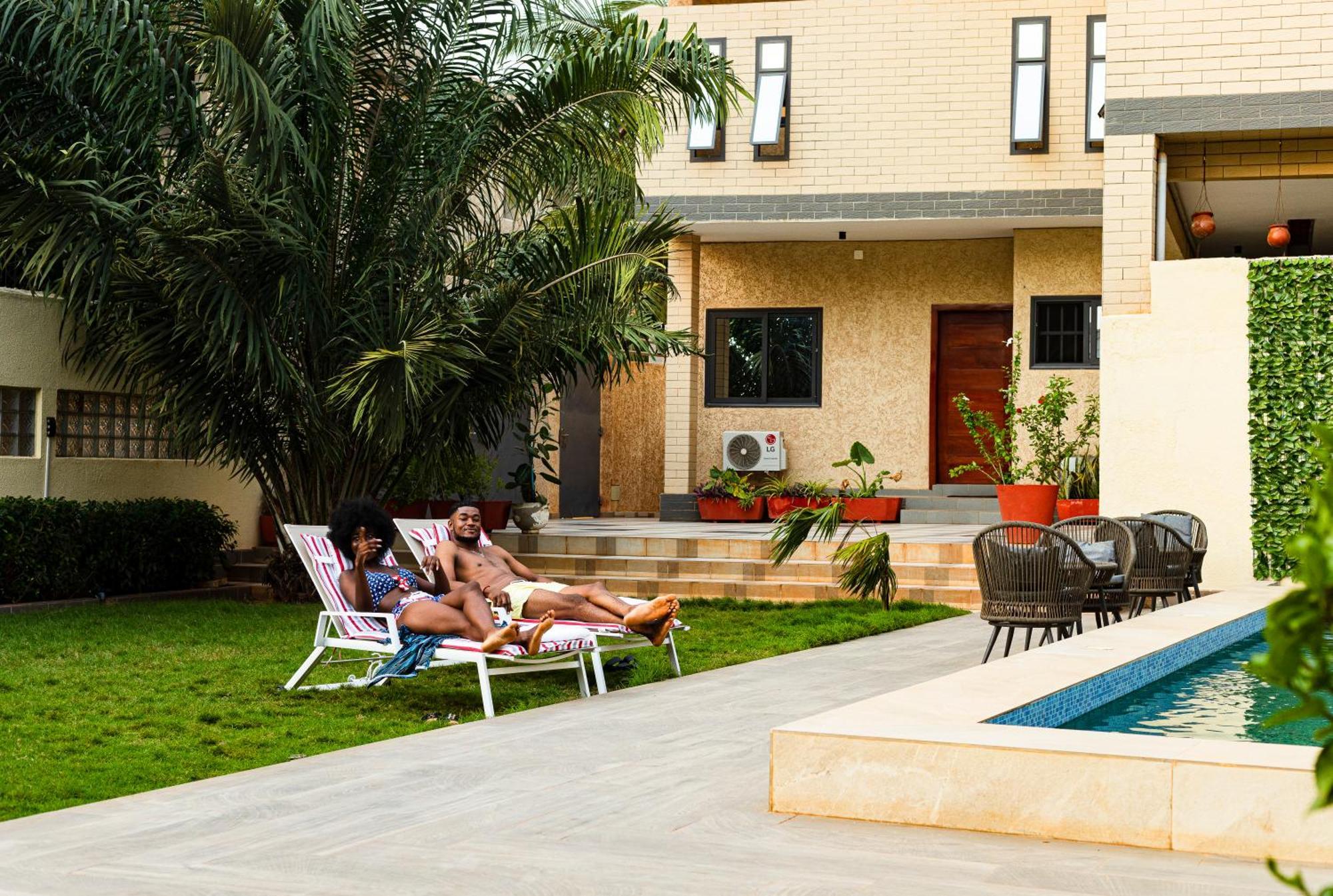 Mokaa Residence Hoteliere Lomé Exterior foto